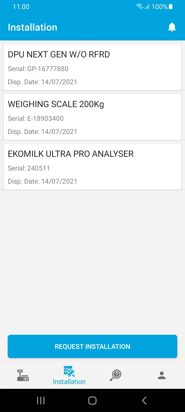 eMilkPro Support | Indus Appstore | Screenshot