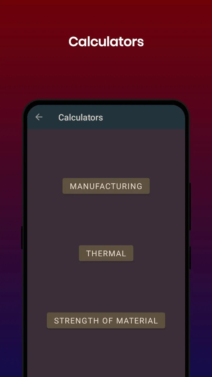 Mechanical Engineer Calculator | Indus Appstore | Screenshot