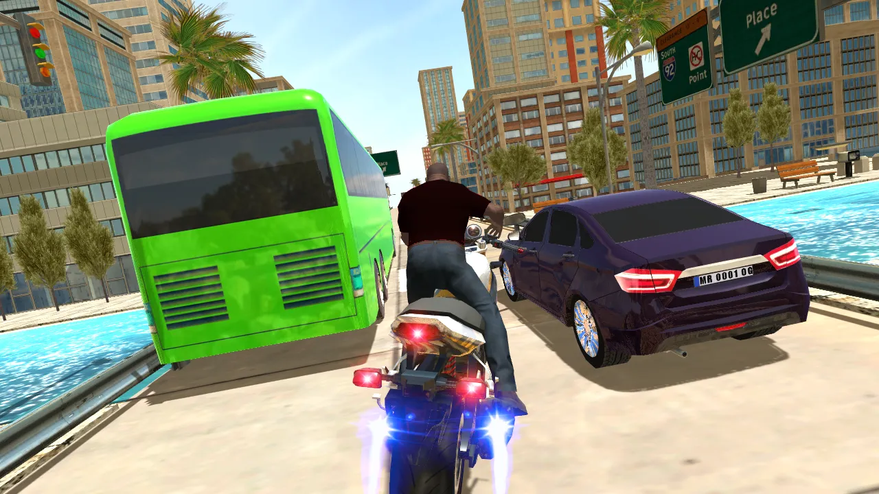 City Traffic Moto Rider | Indus Appstore | Screenshot