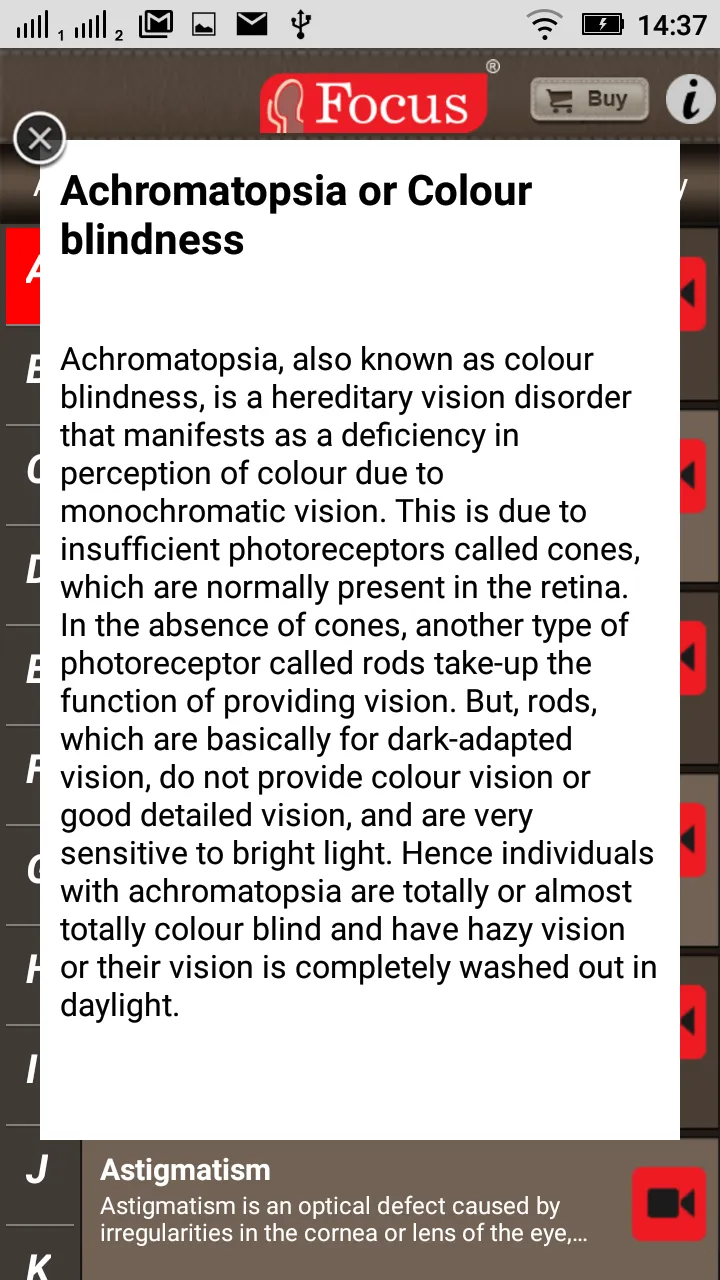 Ophthalmology -Pocket Dict. | Indus Appstore | Screenshot