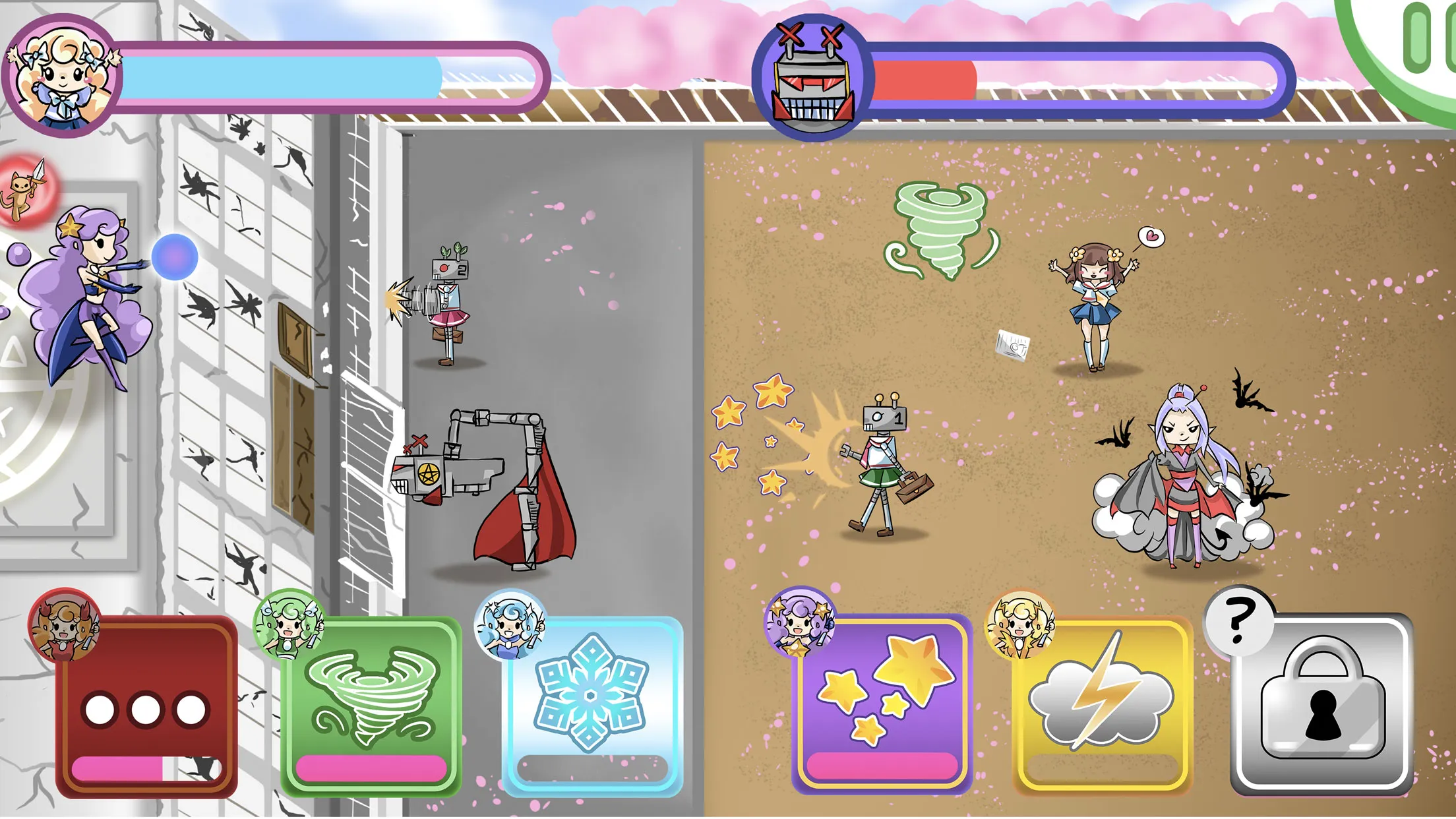 Magical girl : save the school | Indus Appstore | Screenshot