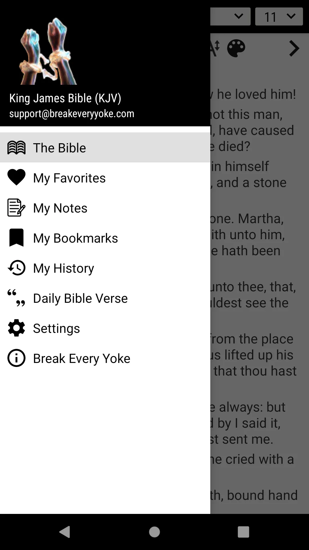 King James Bible (KJV) | Indus Appstore | Screenshot