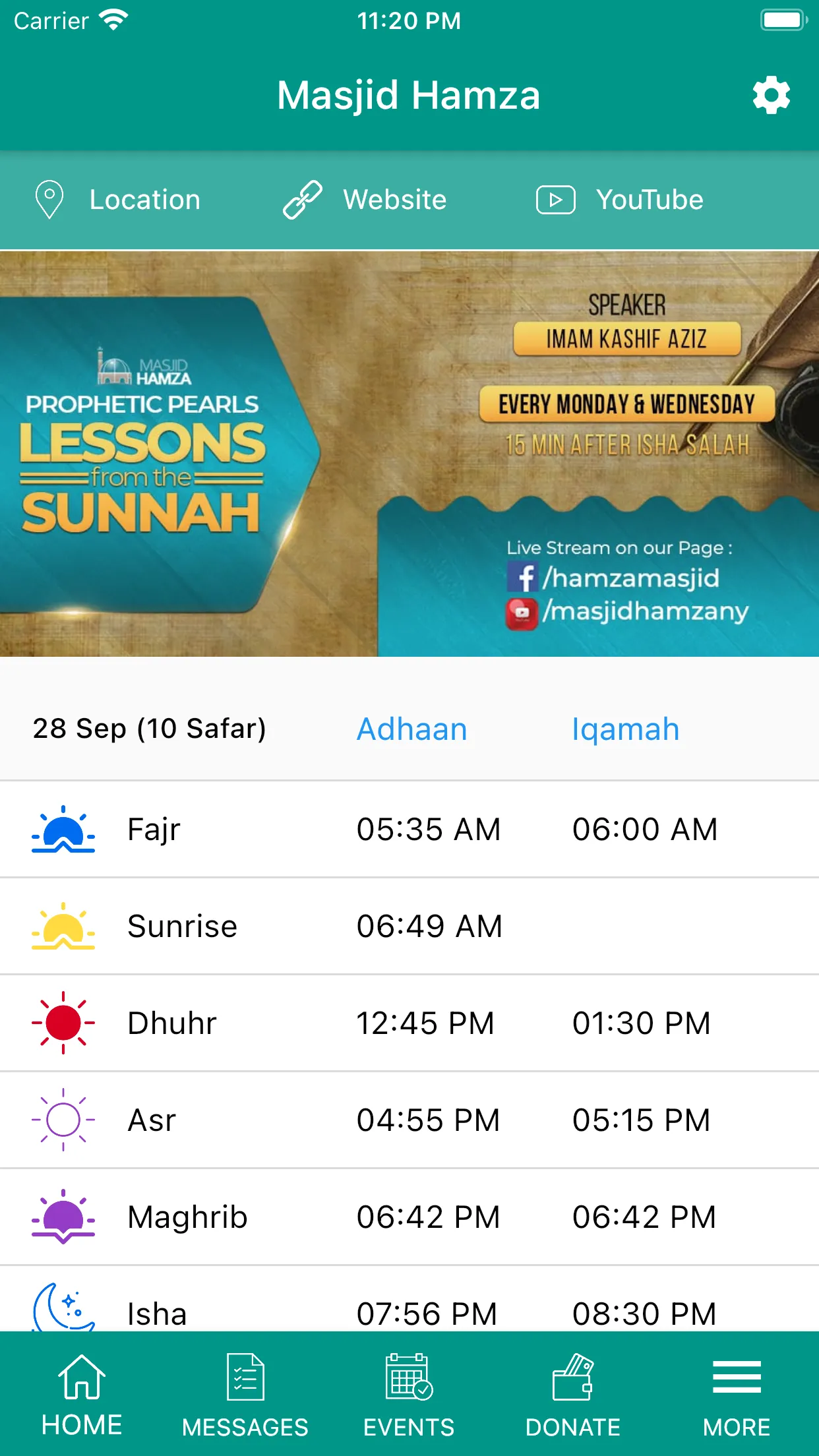 Masjid Hamza | Indus Appstore | Screenshot