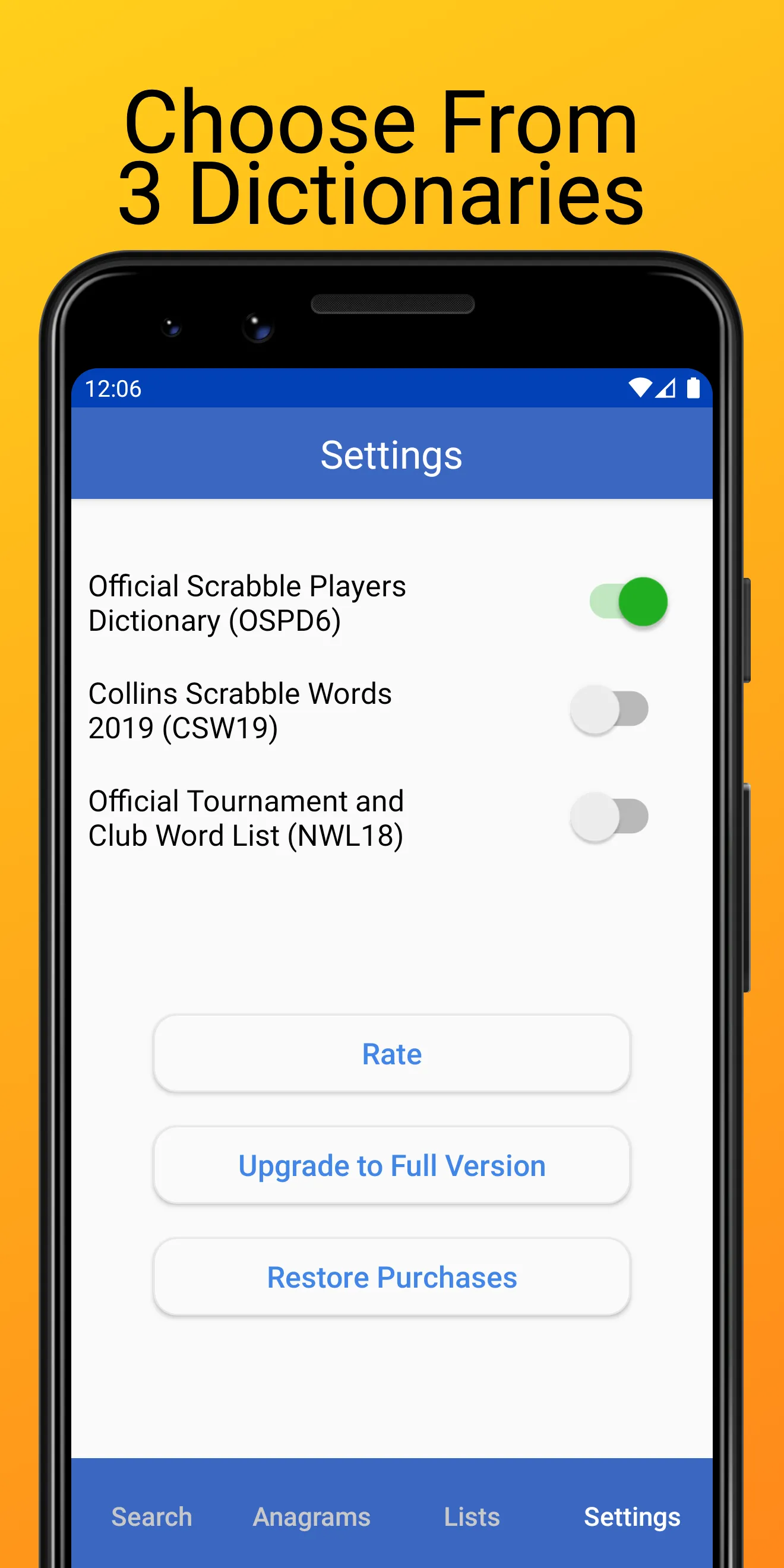 Word Checker (for Scrabble) | Indus Appstore | Screenshot