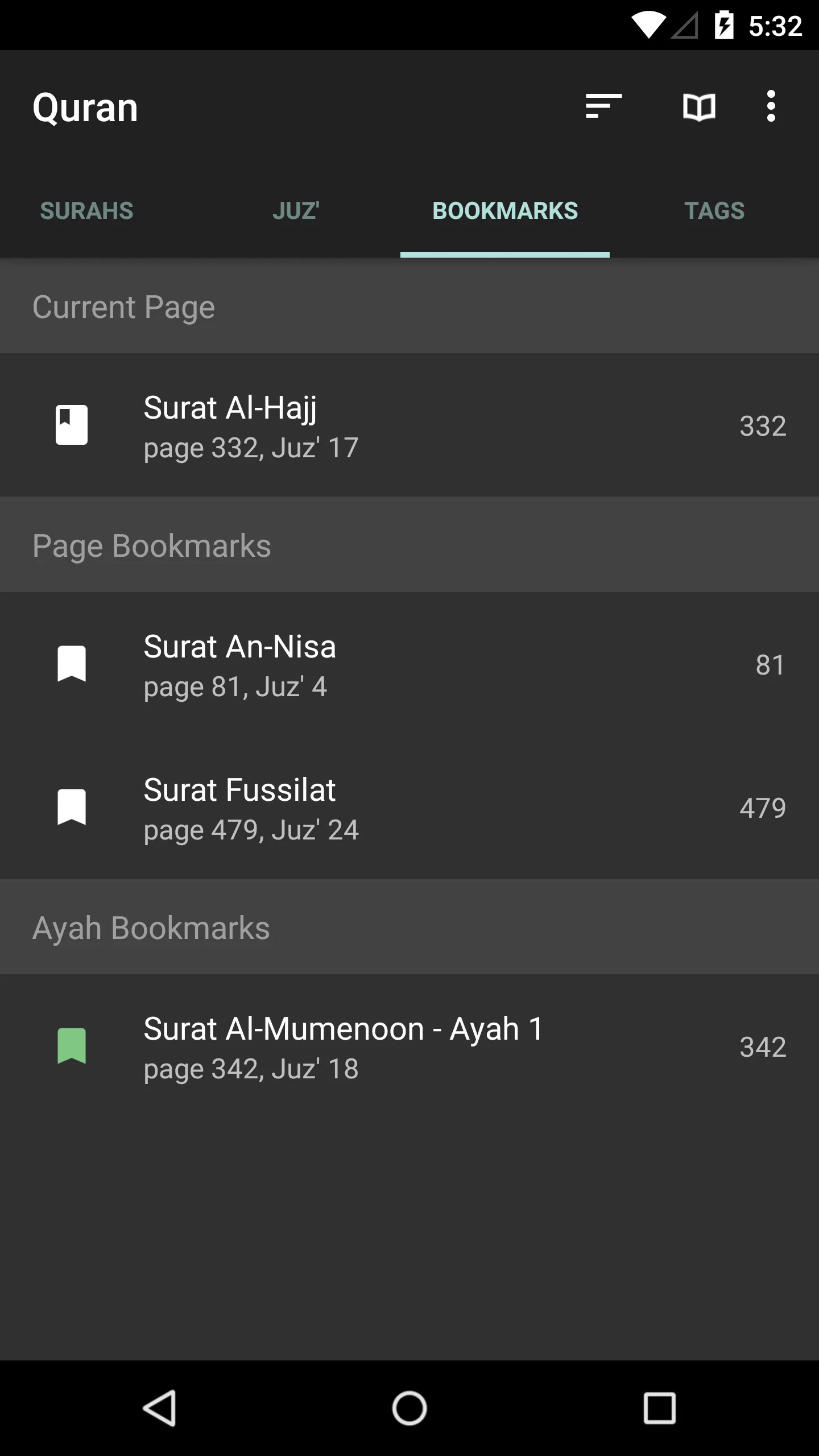 Quran for Android | Indus Appstore | Screenshot