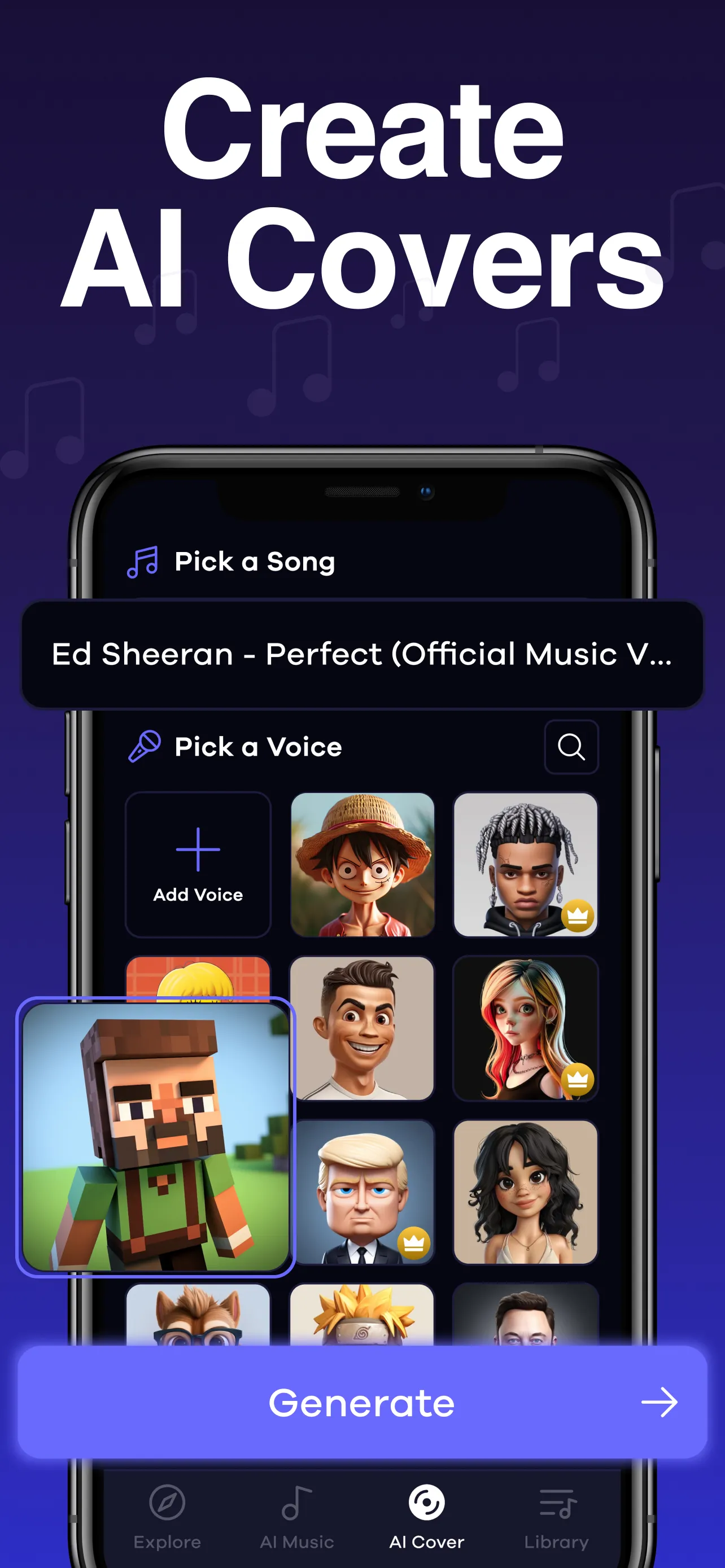 AI Cover & AI Music - Melodia | Indus Appstore | Screenshot