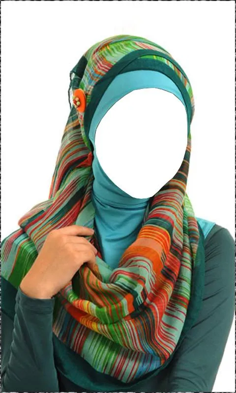 Hijab Scarf Style Photo Suit | Indus Appstore | Screenshot