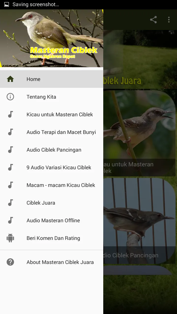 Masteran Kicau Ciblek Juara | Indus Appstore | Screenshot