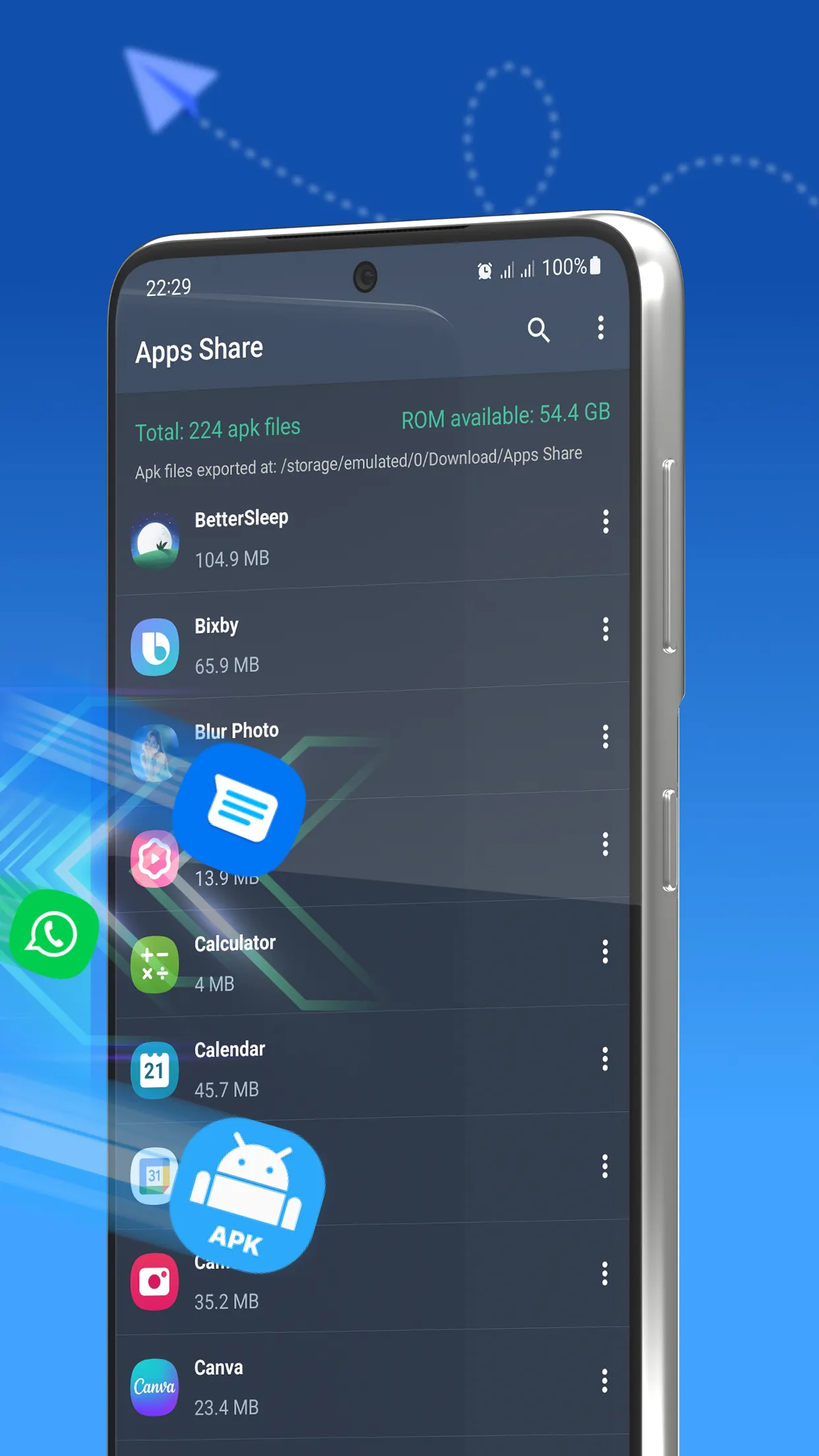 Apps Share, Apk Share & Backup | Indus Appstore | Screenshot