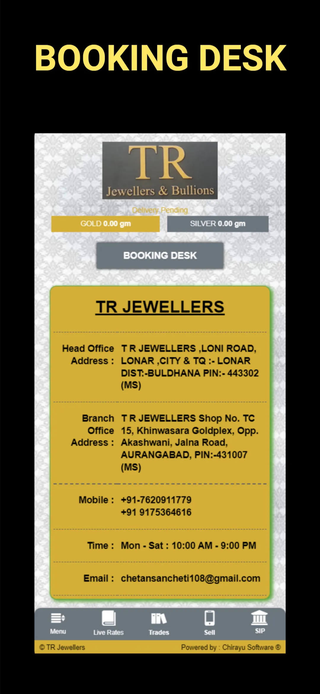 T R Jewellers Retails | Indus Appstore | Screenshot