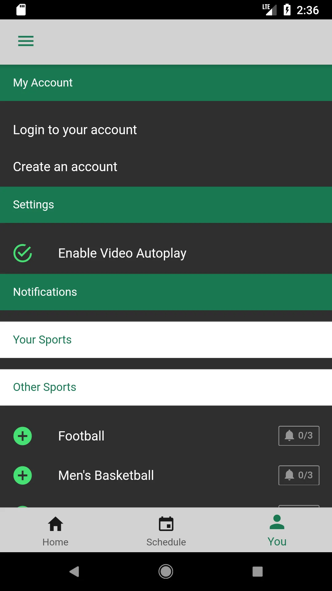 Huskie Athletics | Indus Appstore | Screenshot