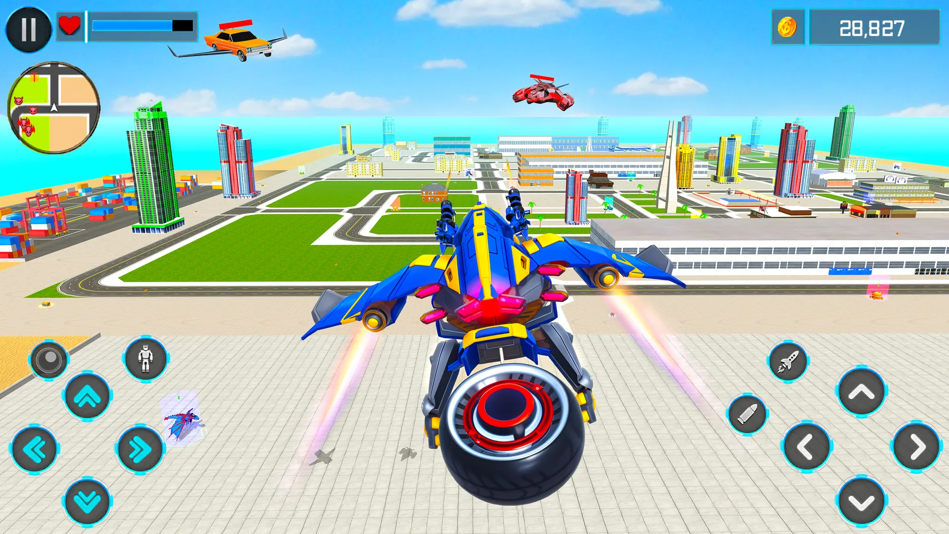 Robot Transform War Car Games | Indus Appstore | Screenshot