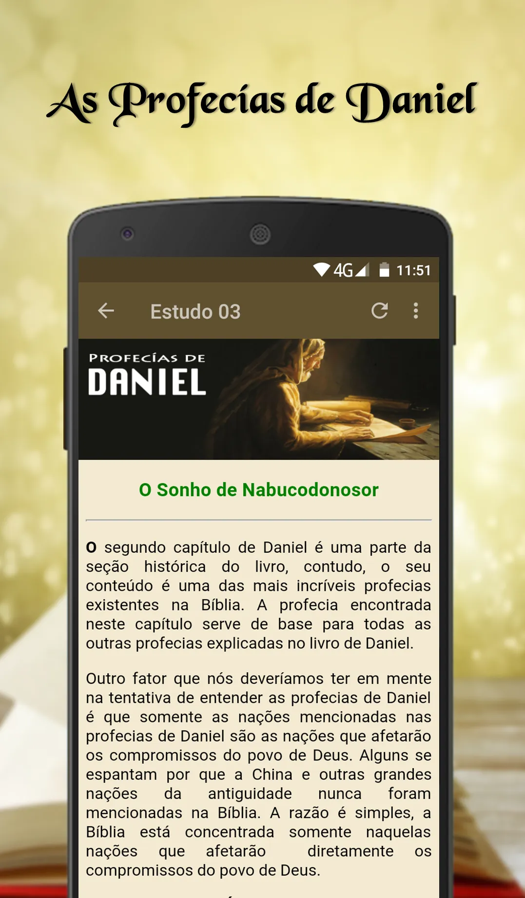 As Profecías de Daniel | Indus Appstore | Screenshot