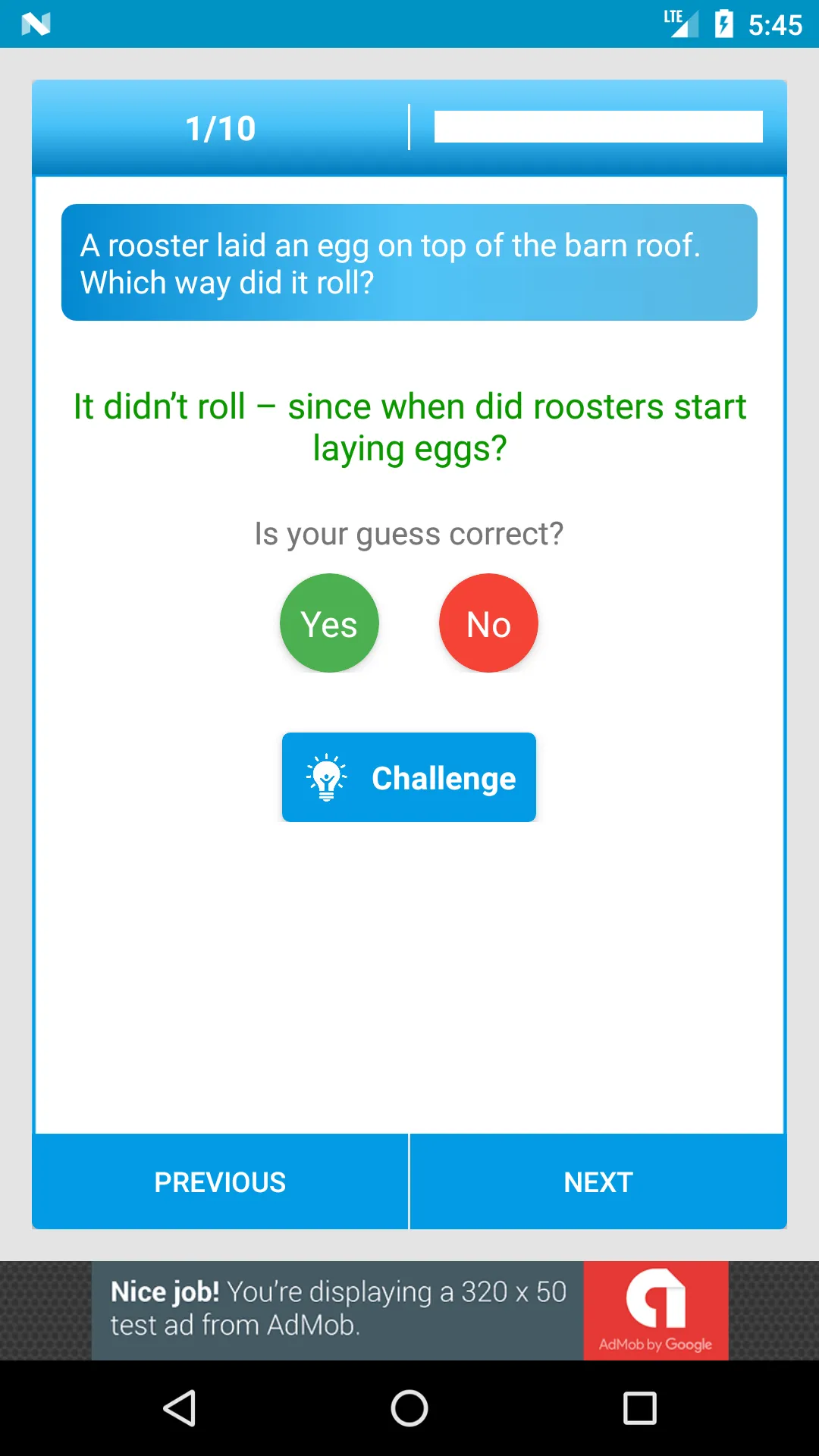 Smart Questions! | Indus Appstore | Screenshot