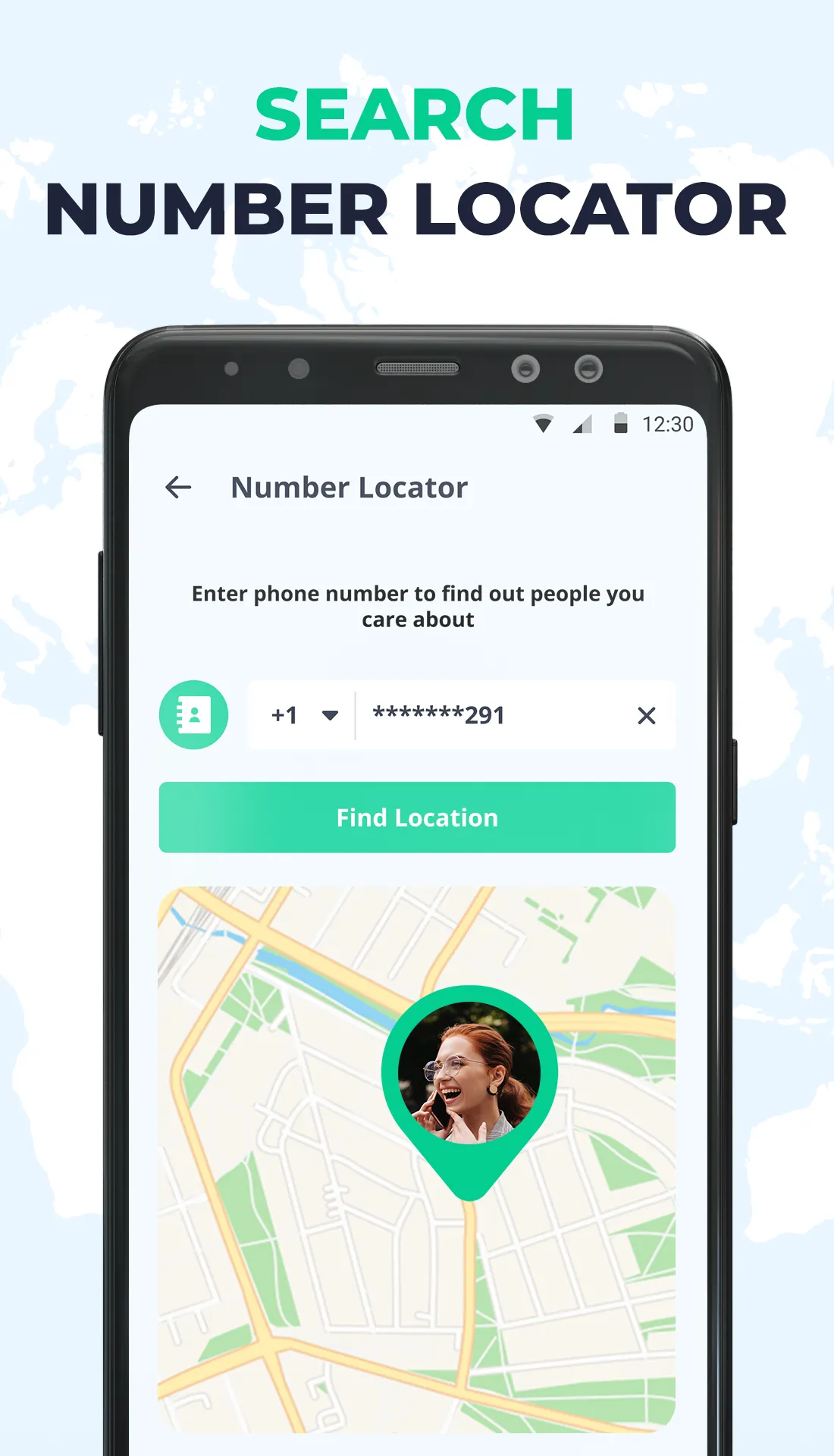 Number Locator: Phone Locator | Indus Appstore | Screenshot