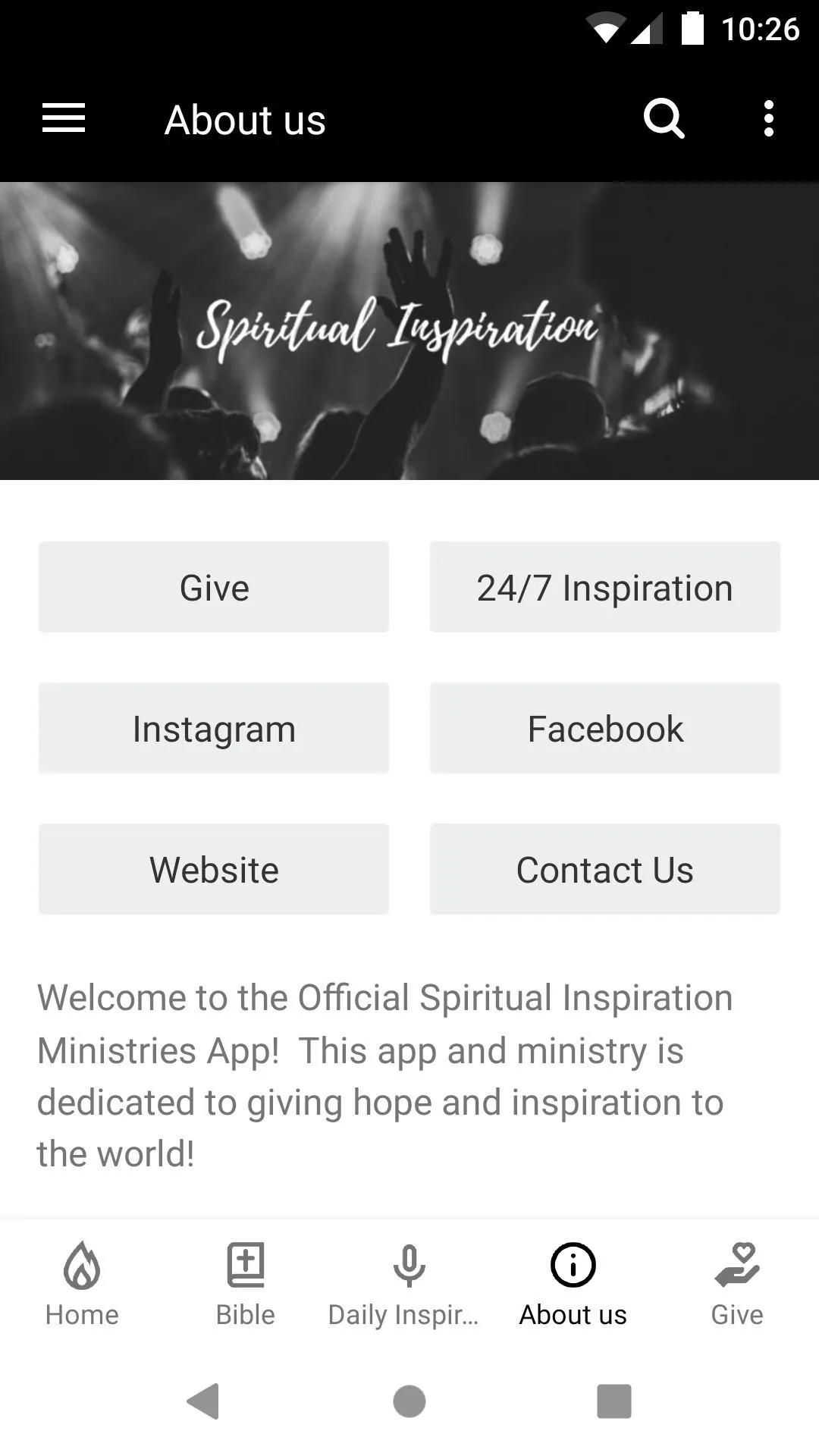 Spiritual Inspiration | Indus Appstore | Screenshot