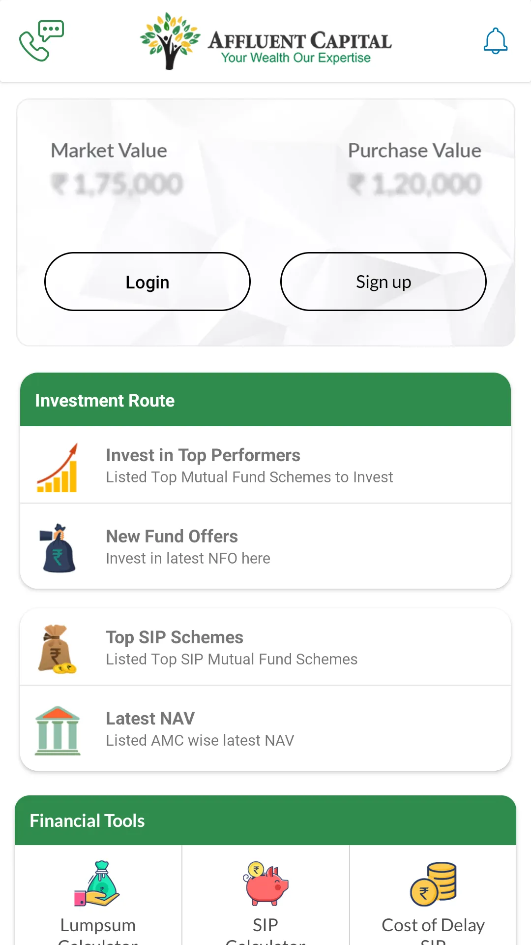 Affluent Capital | Indus Appstore | Screenshot