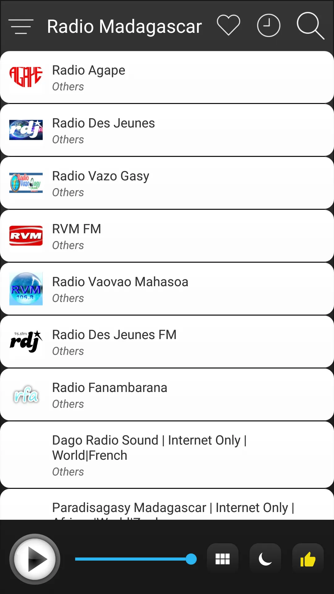 Madagascar FM AM Music | Indus Appstore | Screenshot