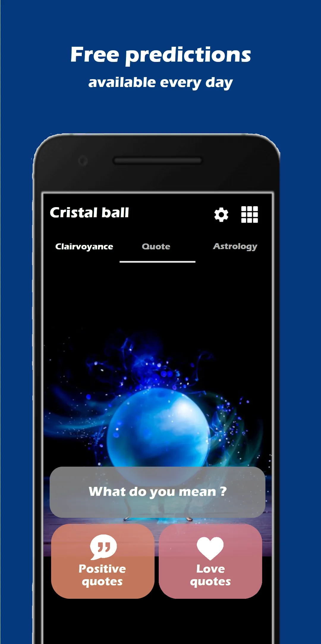 Crystal Ball : My predictions | Indus Appstore | Screenshot