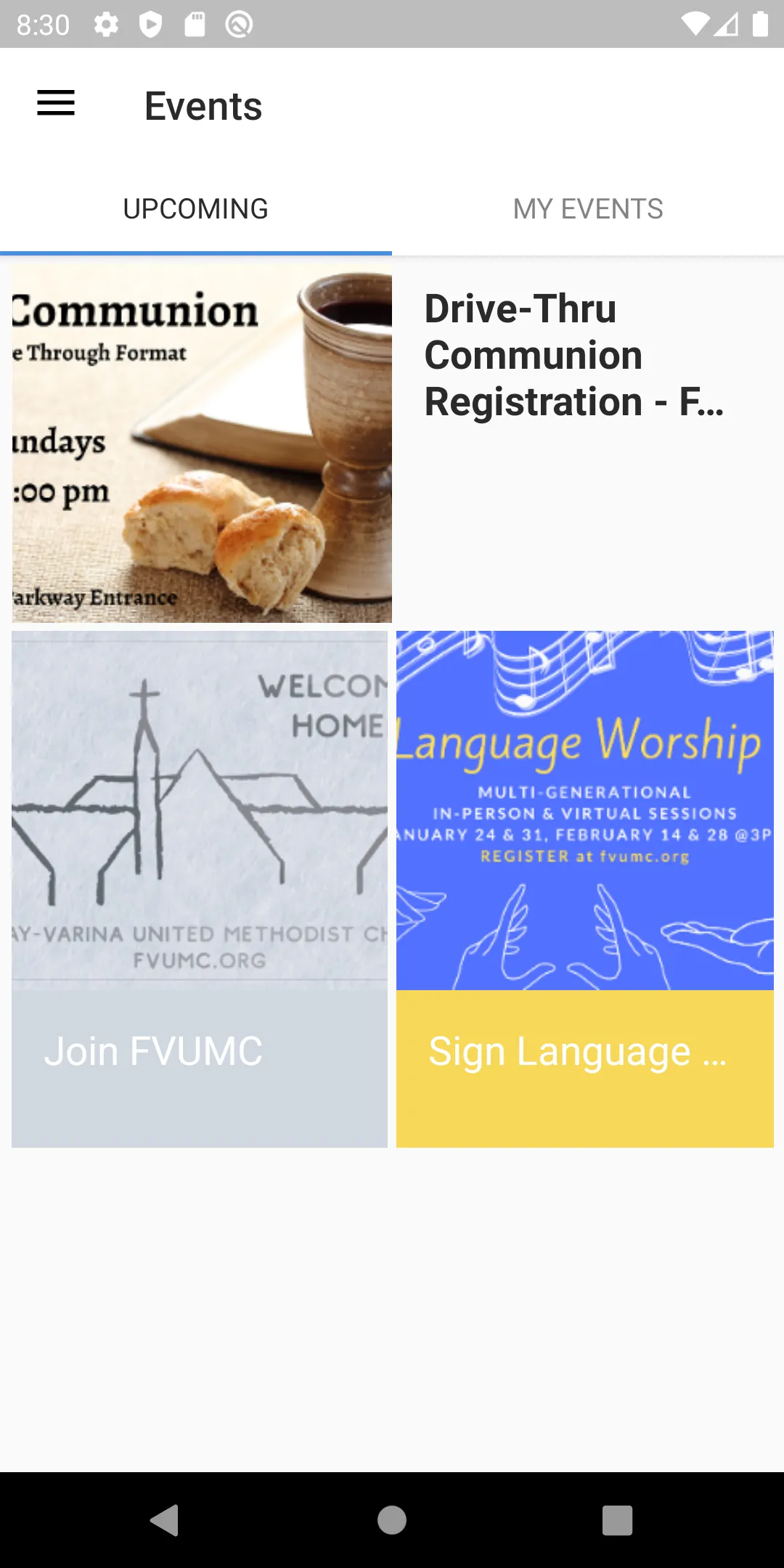 Fuquay-Varina United Methodist | Indus Appstore | Screenshot