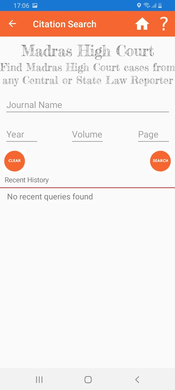 Madras Legal Reports | Indus Appstore | Screenshot