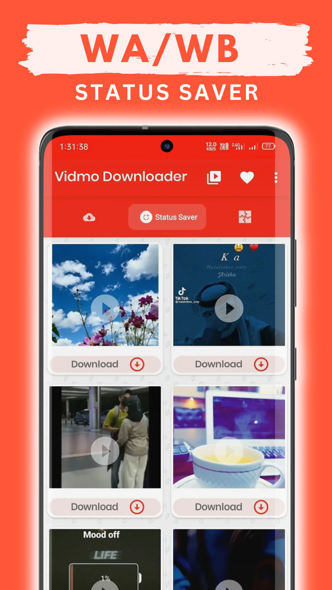 Vidmo: All Video Downloader | Indus Appstore | Screenshot