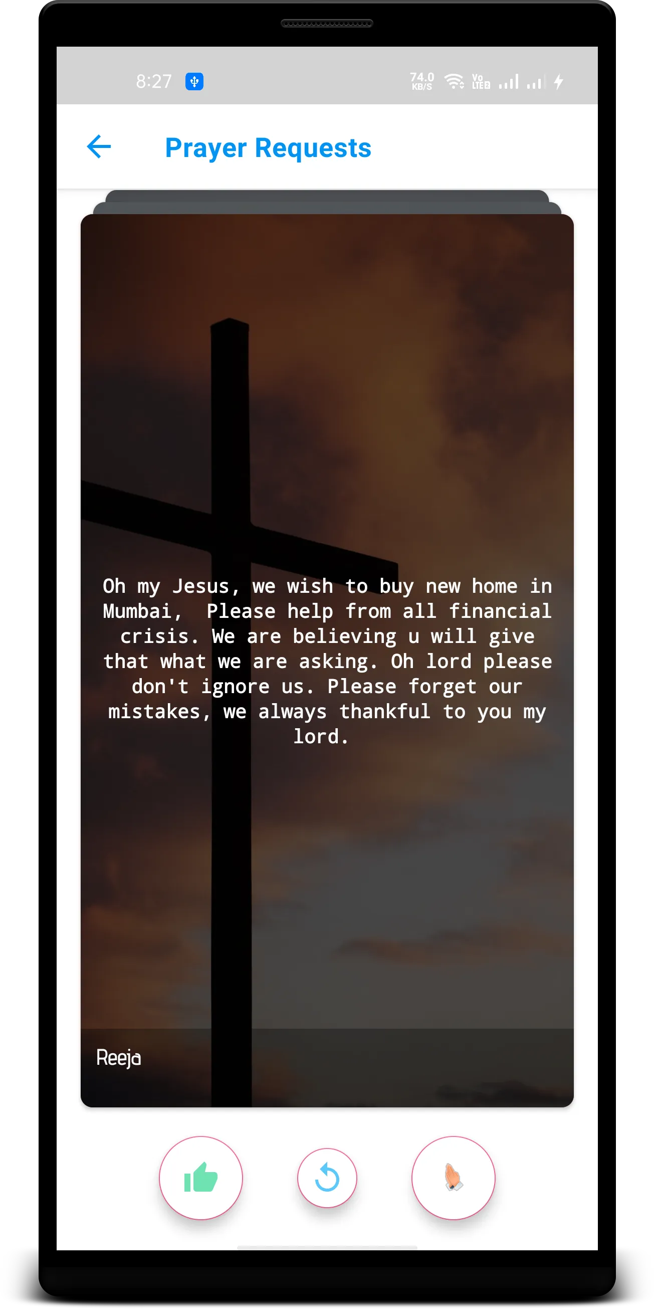 ChristianPrayerBookApp | Indus Appstore | Screenshot