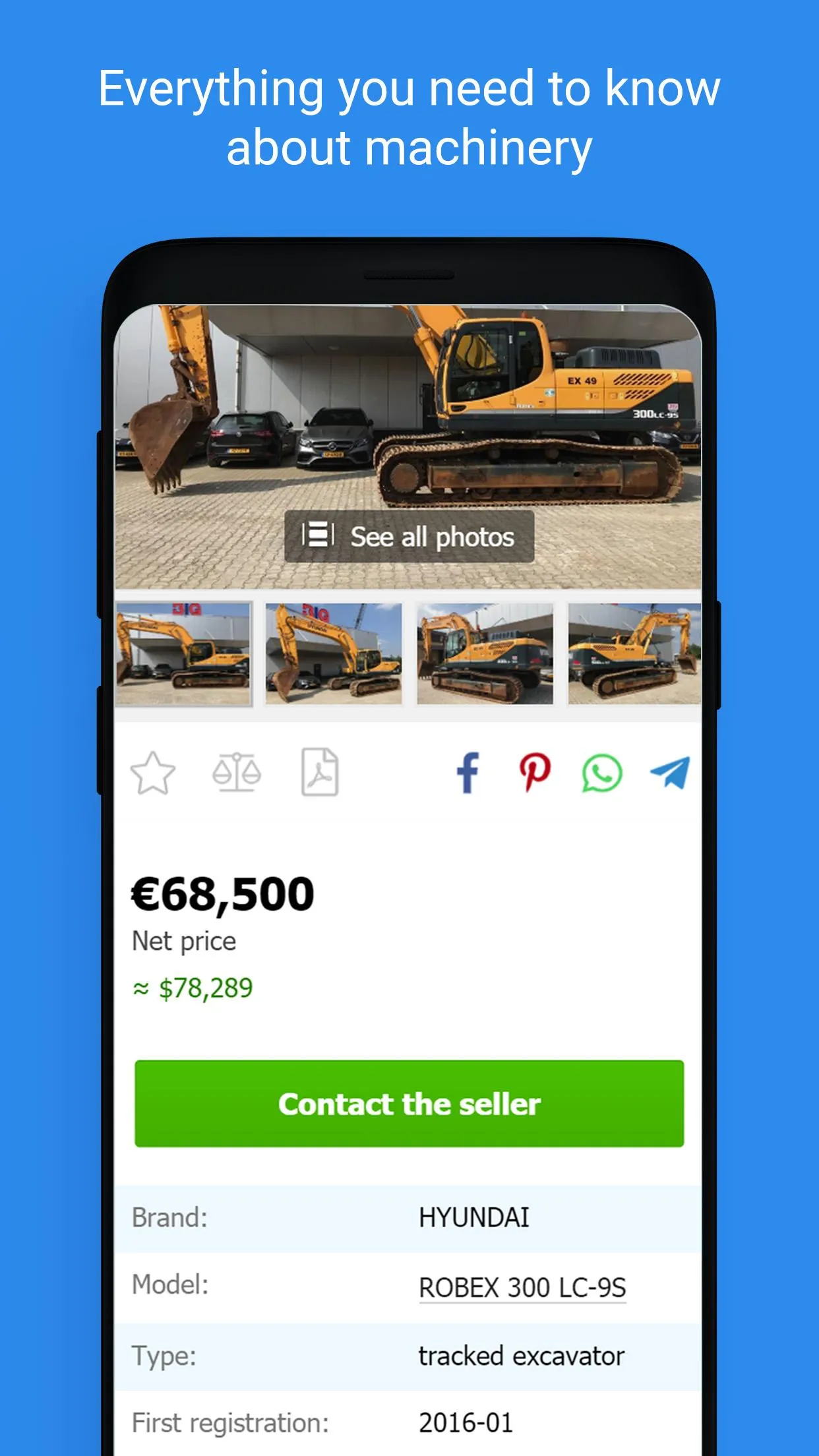 Autoline: trucks and equipment | Indus Appstore | Screenshot