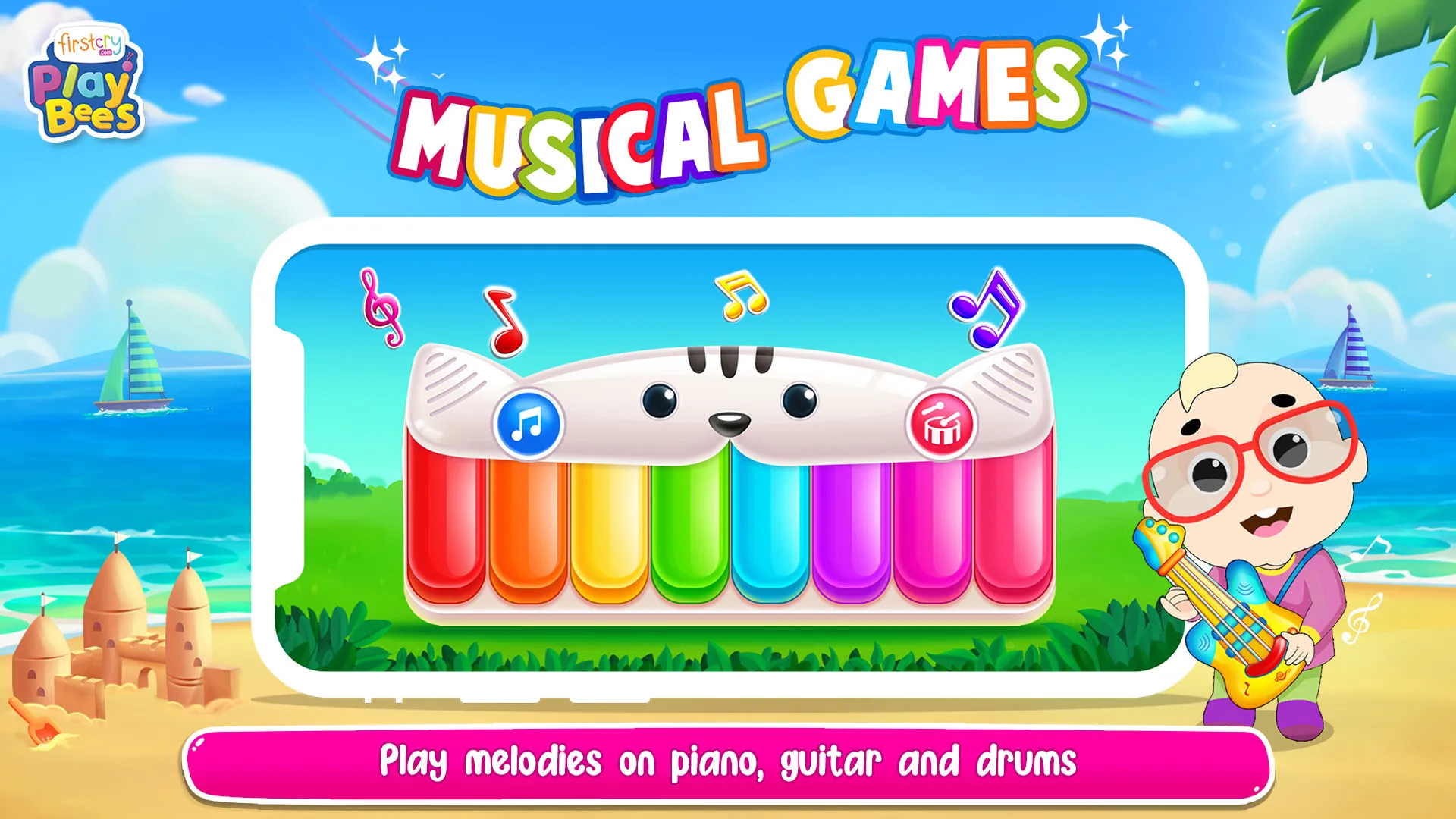 FirstCry PlayBees - Baby Games | Indus Appstore | Screenshot