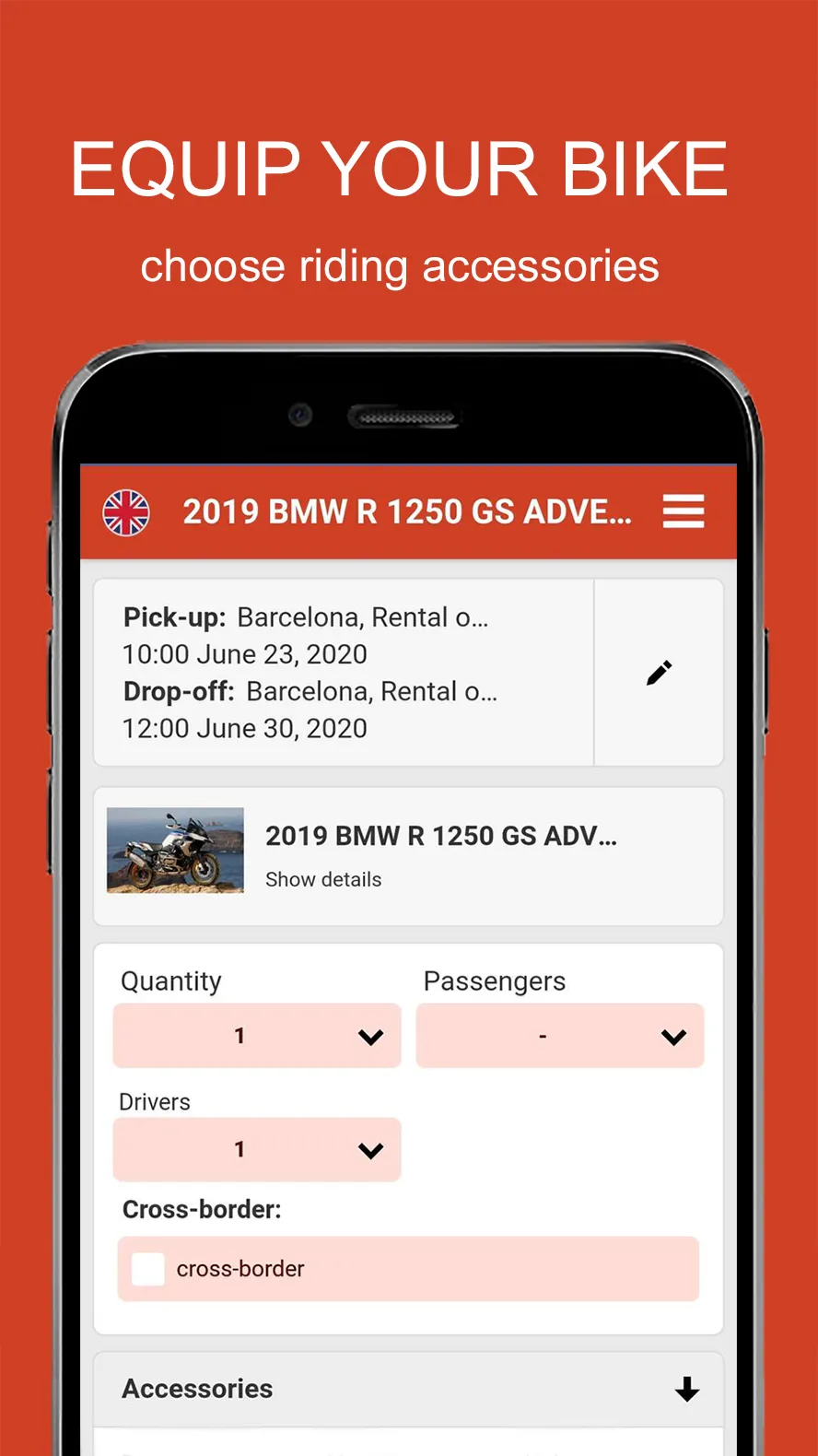 Moto Roads Rentals | Indus Appstore | Screenshot