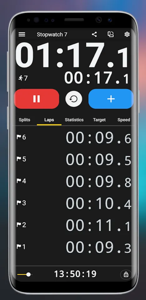 Stopwatch X: Sports Lap Timer | Indus Appstore | Screenshot