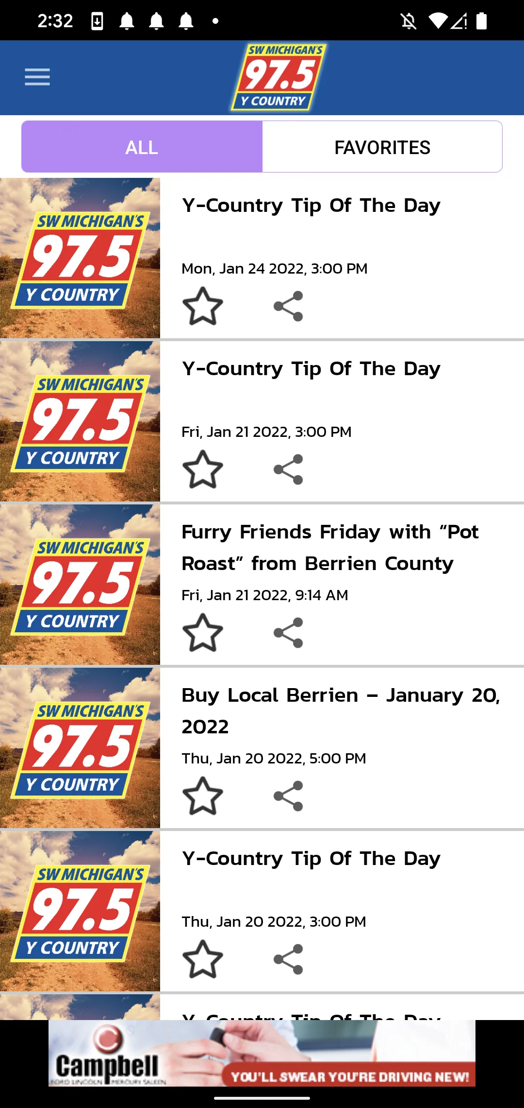 97.5 Y Country | Indus Appstore | Screenshot