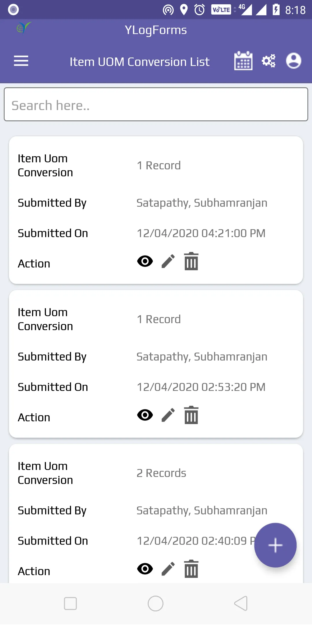 YLogForms | Indus Appstore | Screenshot