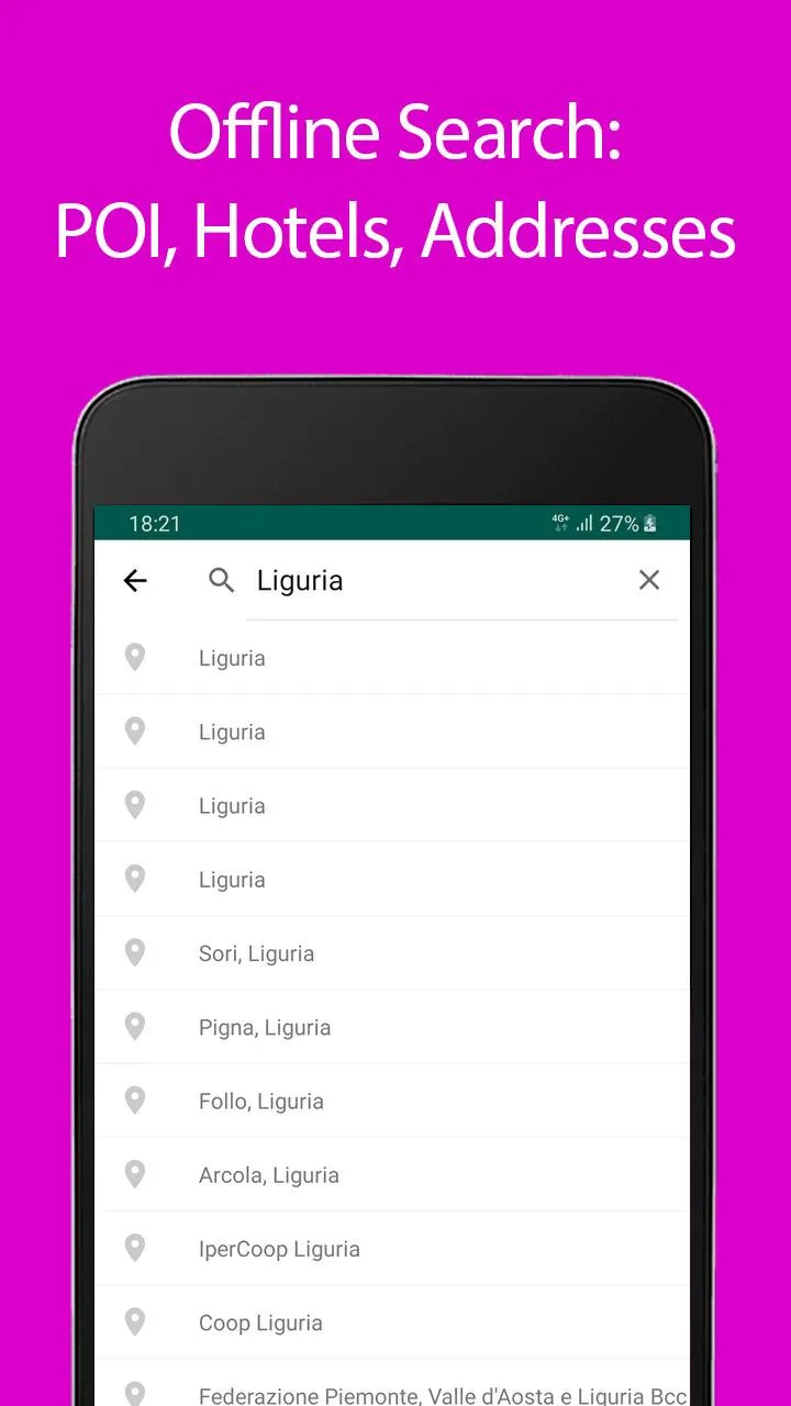 Liguria Offline Map and Travel | Indus Appstore | Screenshot