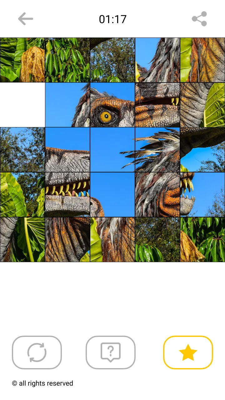 Jigsaw Dinosaur Mosaic Puzzles | Indus Appstore | Screenshot