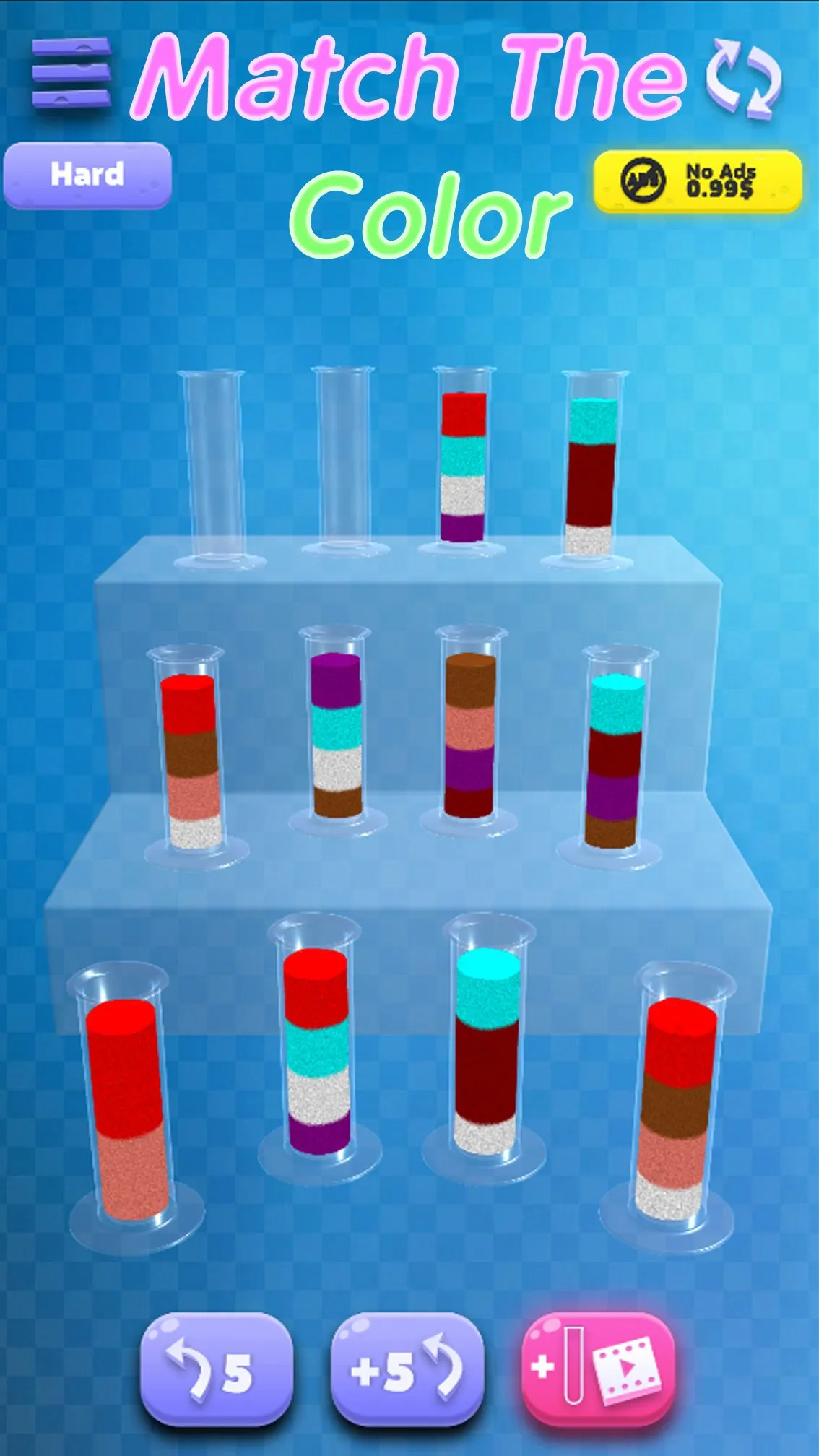 Water Sort Puzzle Color Tubes | Indus Appstore | Screenshot