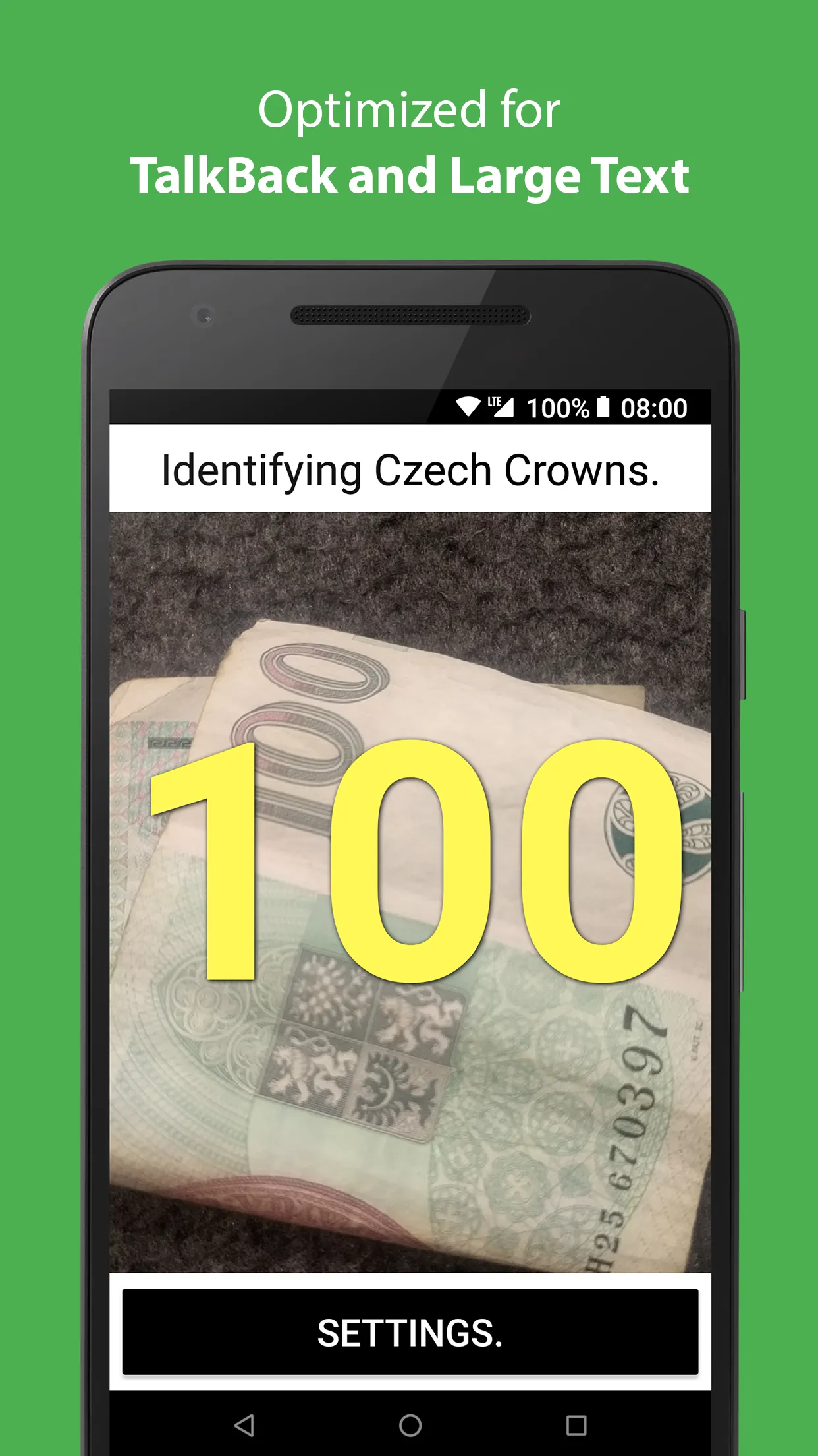 Cash Reader: Bill Identifier | Indus Appstore | Screenshot