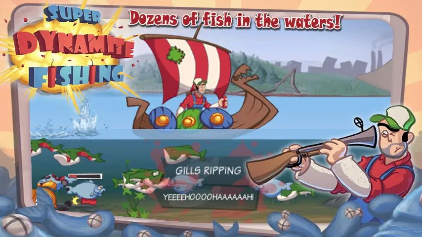 Super Dynamite Fishing | Indus Appstore | Screenshot