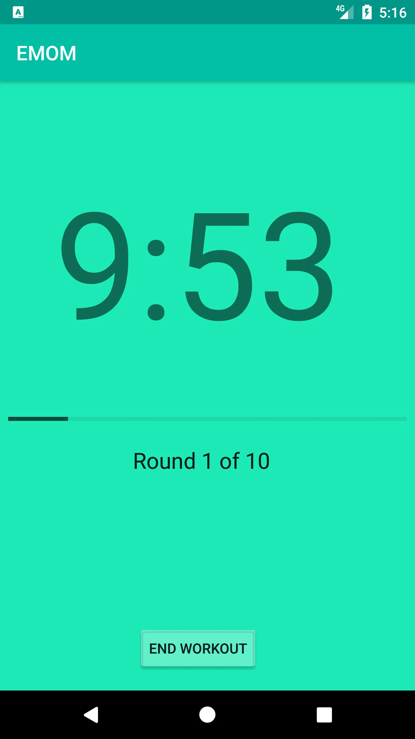 Simple Timer for EMOM & HIIT | Indus Appstore | Screenshot