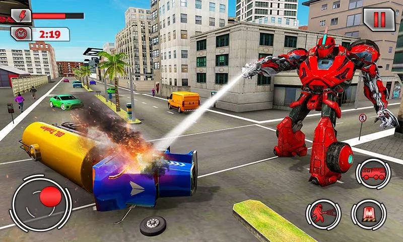 Fire Truck Games: Robot Games | Indus Appstore | Screenshot