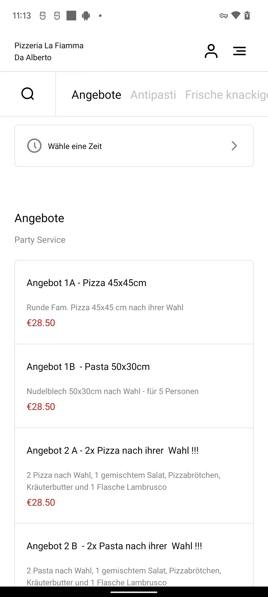 Pizzeria La Fiamma Da Alberto | Indus Appstore | Screenshot