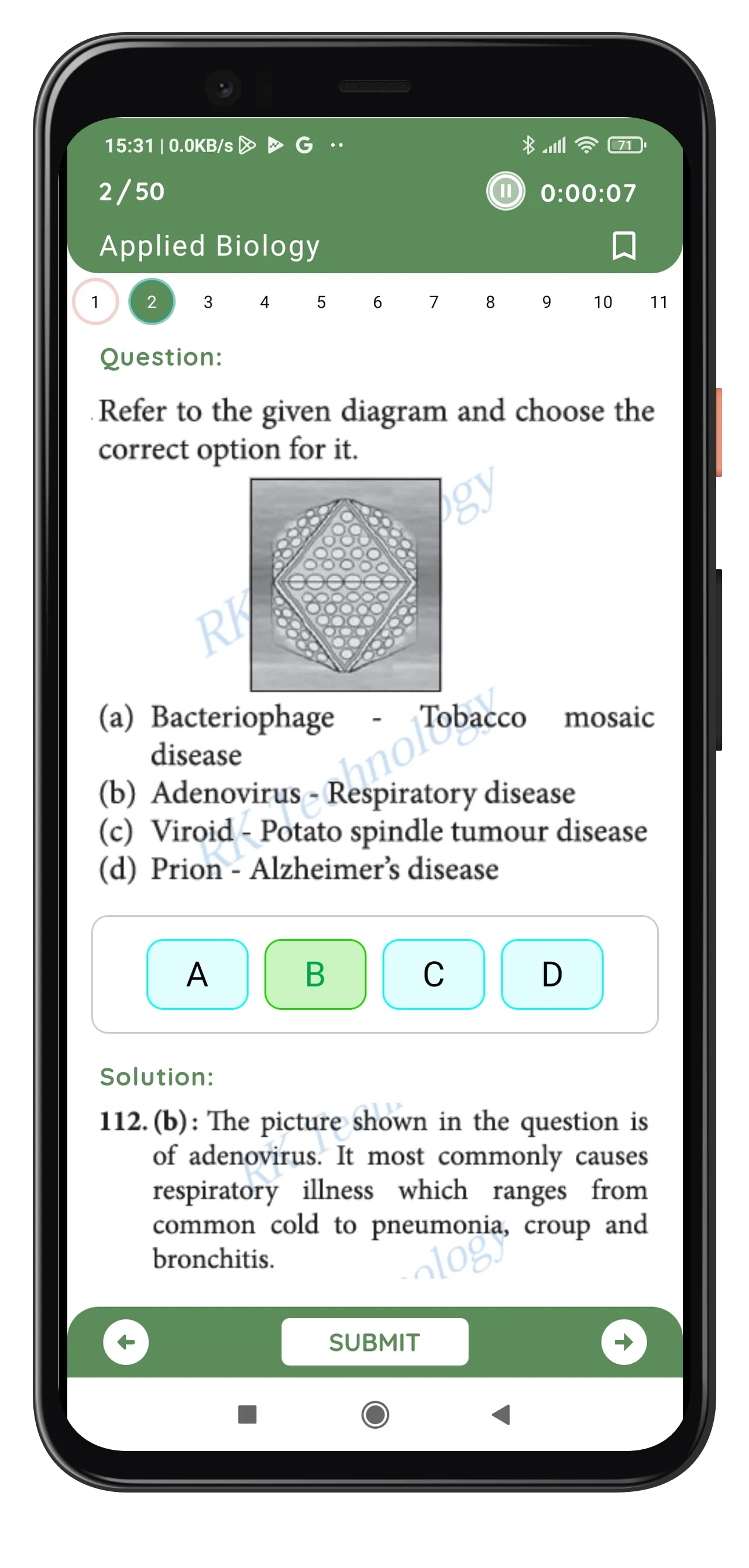 BIOLOGY: AIIMS PAST YEAR PAPER | Indus Appstore | Screenshot