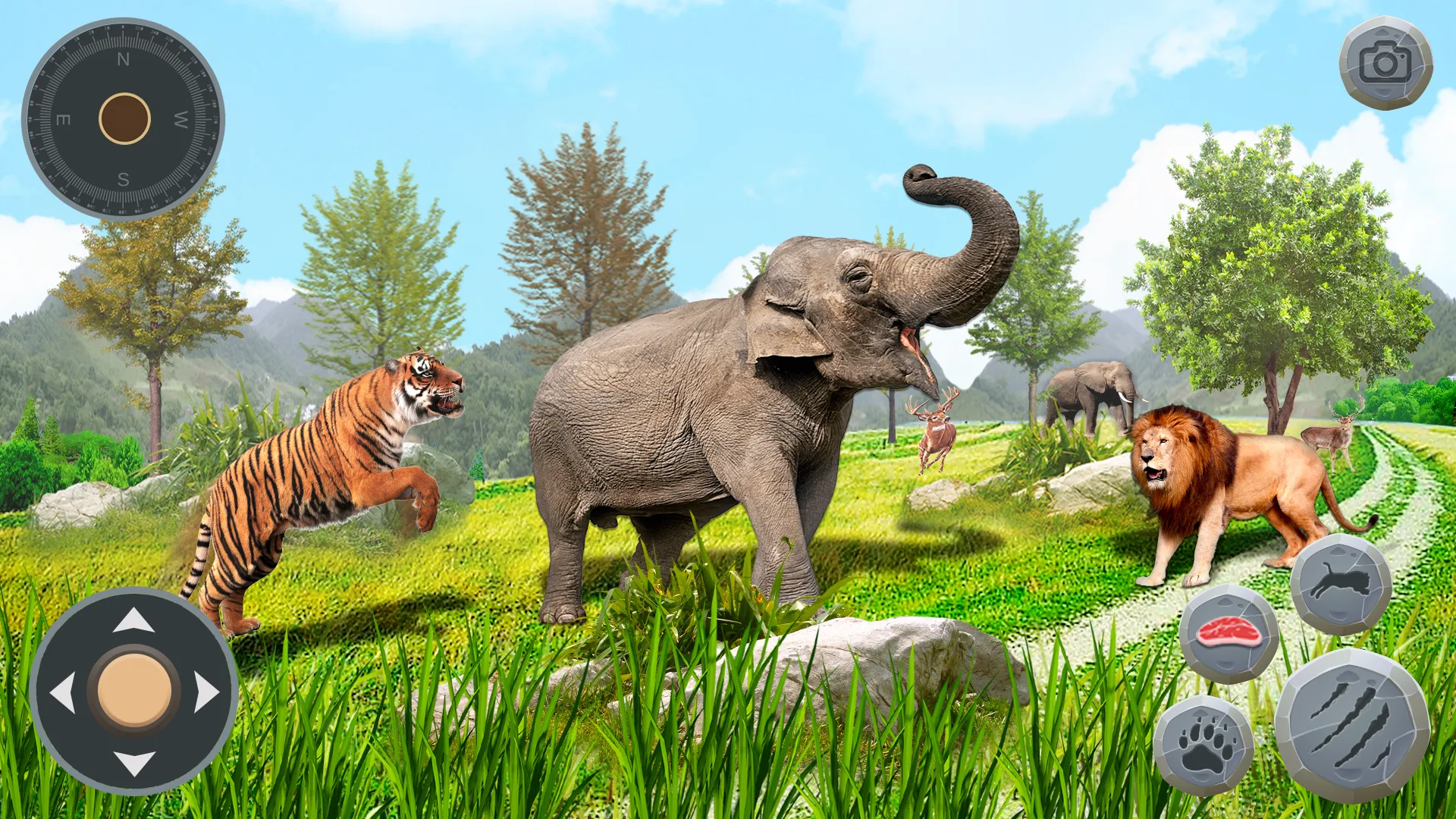 Lion Simulator Wild Animal 3D | Indus Appstore | Screenshot