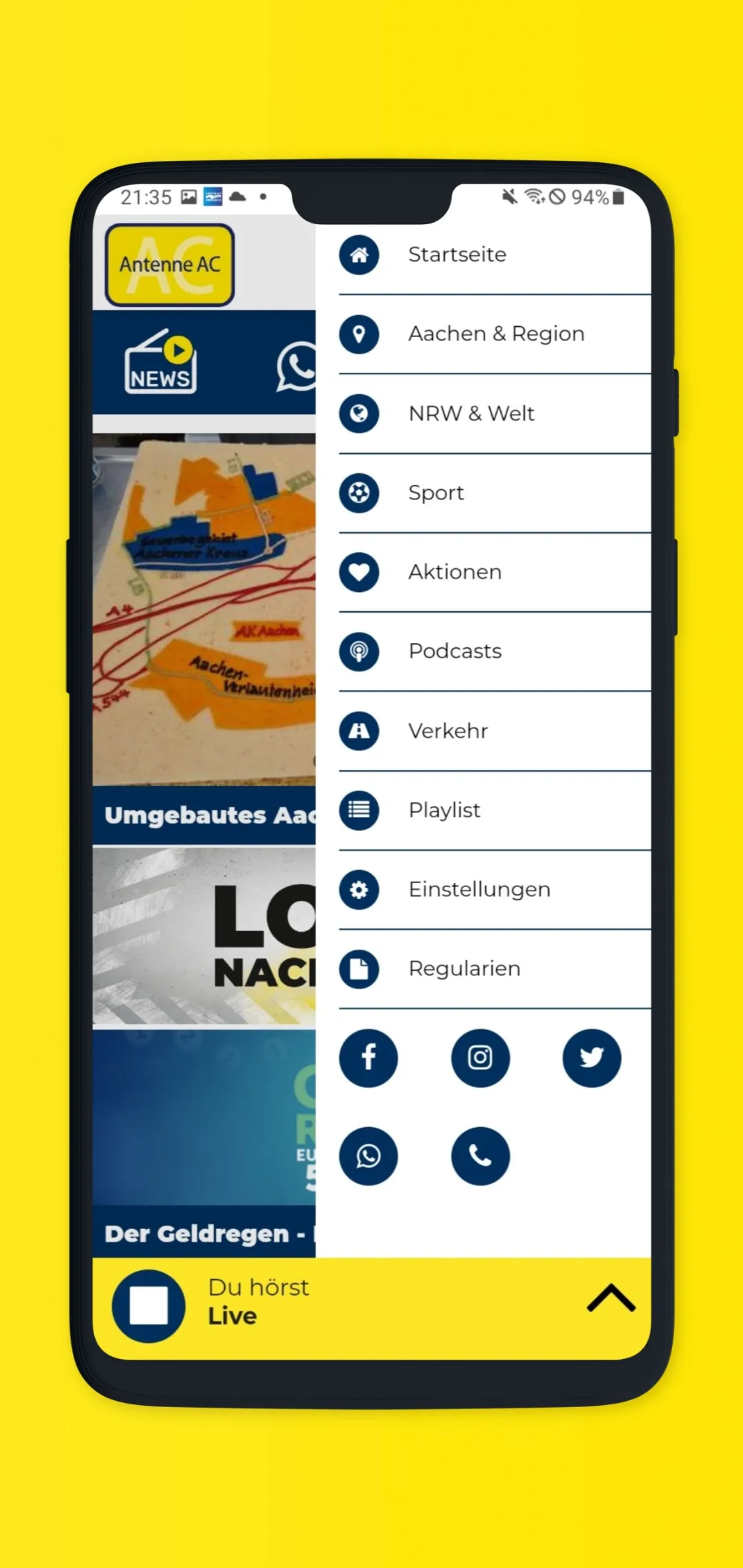 Antenne AC | Indus Appstore | Screenshot