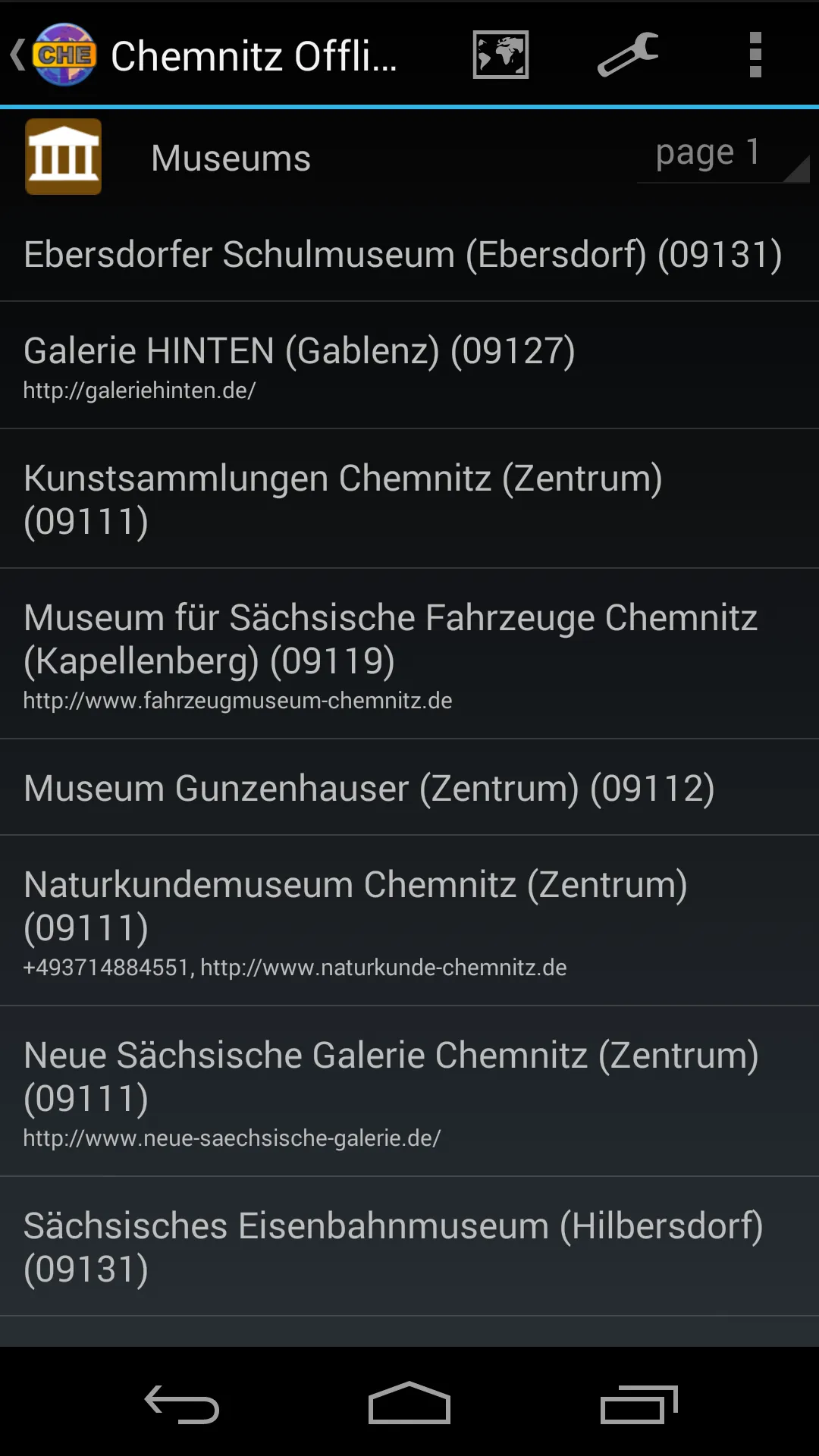 Chemnitz Offline City Map Lite | Indus Appstore | Screenshot