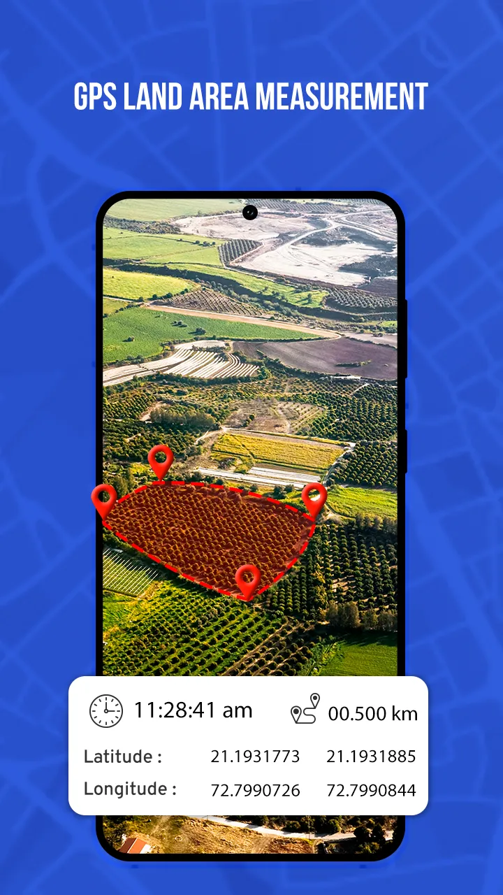 Distance & Land Area Measure | Indus Appstore | Screenshot