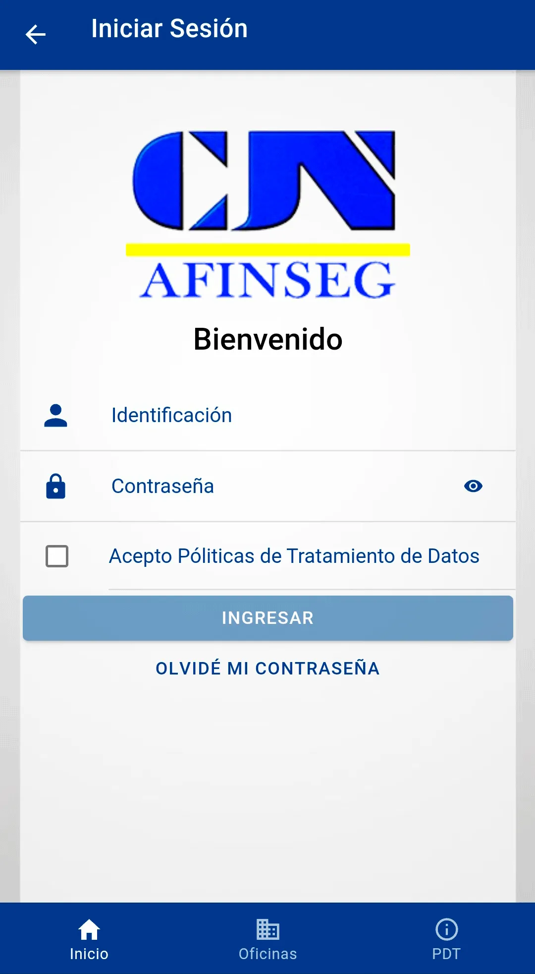 CJN AFINSEG | Indus Appstore | Screenshot