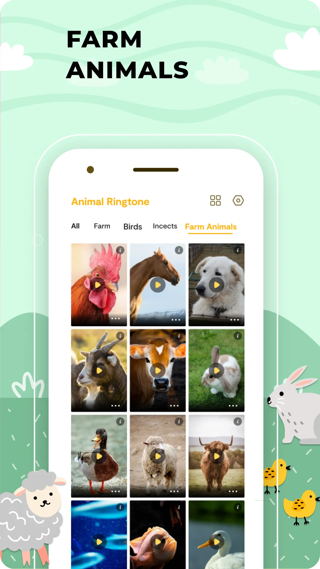 Animal Ringtones: Bird Sounds | Indus Appstore | Screenshot