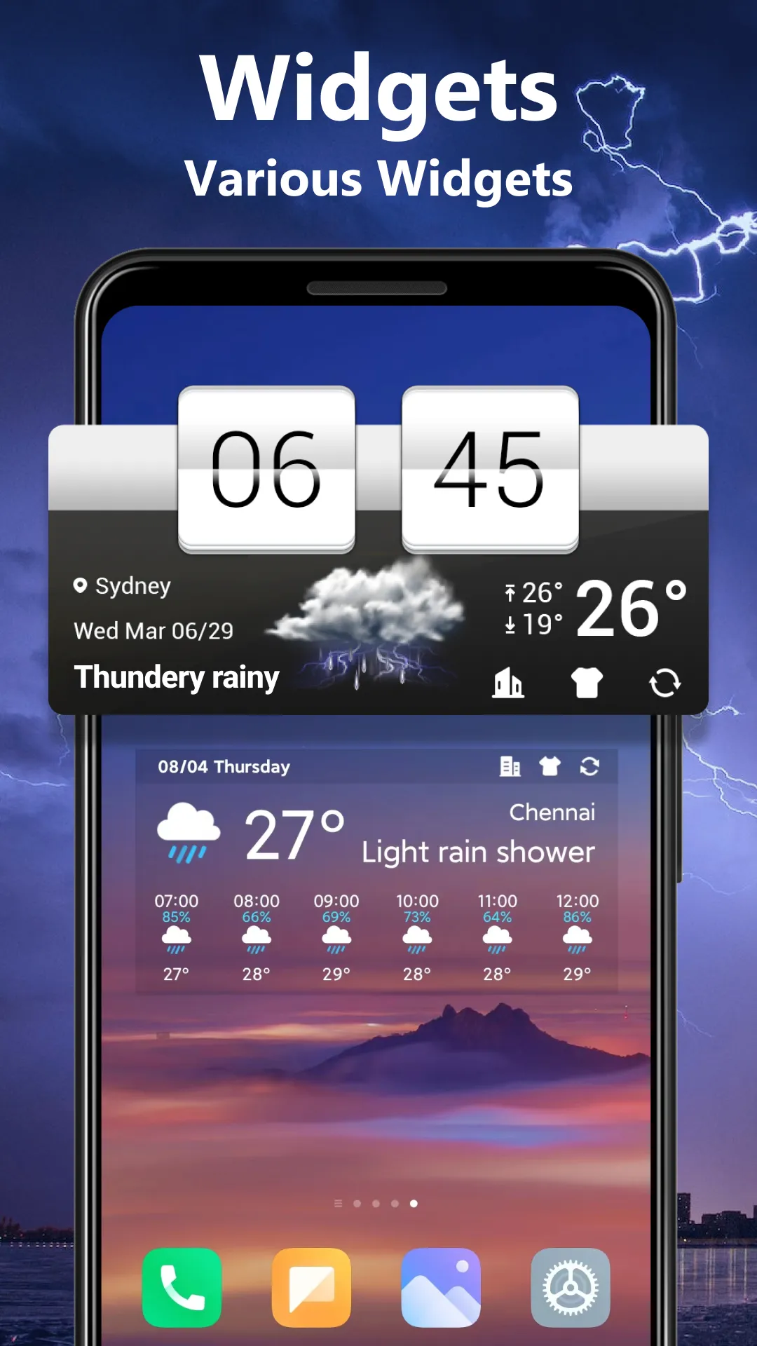 Weather - Live Radar & Widgets | Indus Appstore | Screenshot