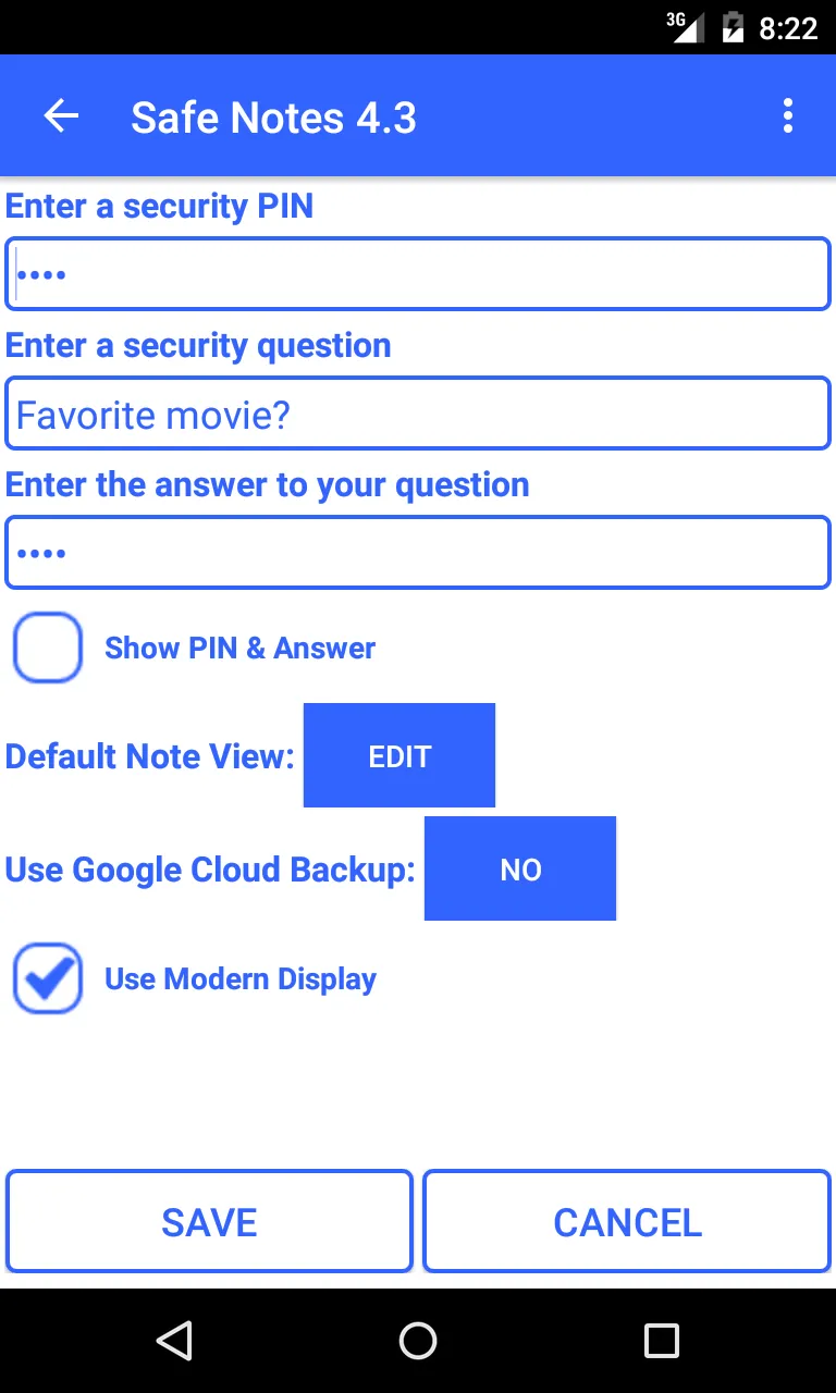 Safe Notes is a secure notepad | Indus Appstore | Screenshot